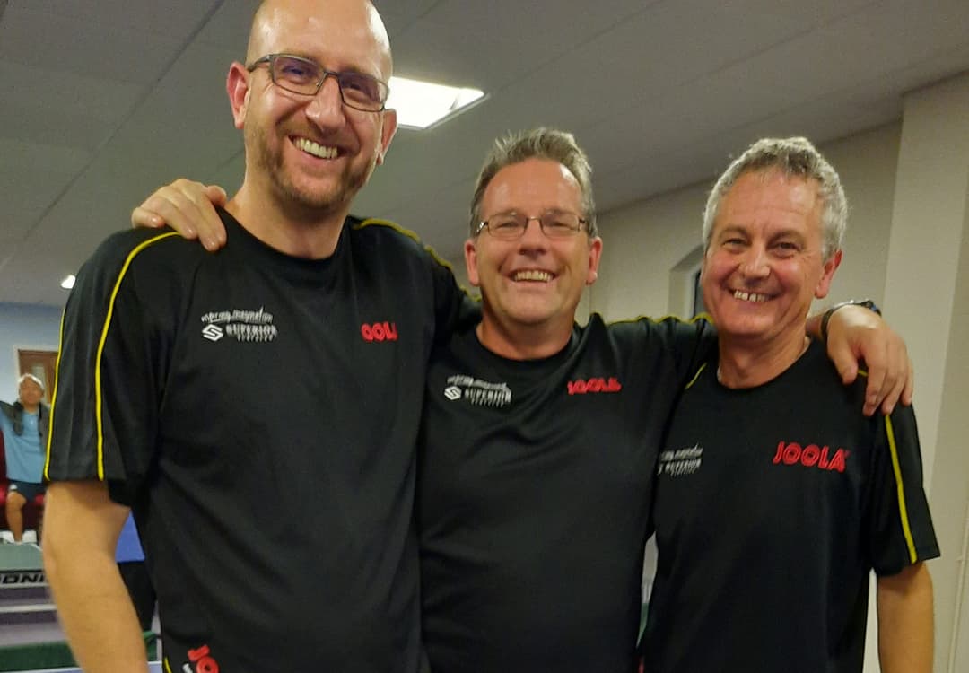 B Team 2022, a team of Warboys Table Tennis Club