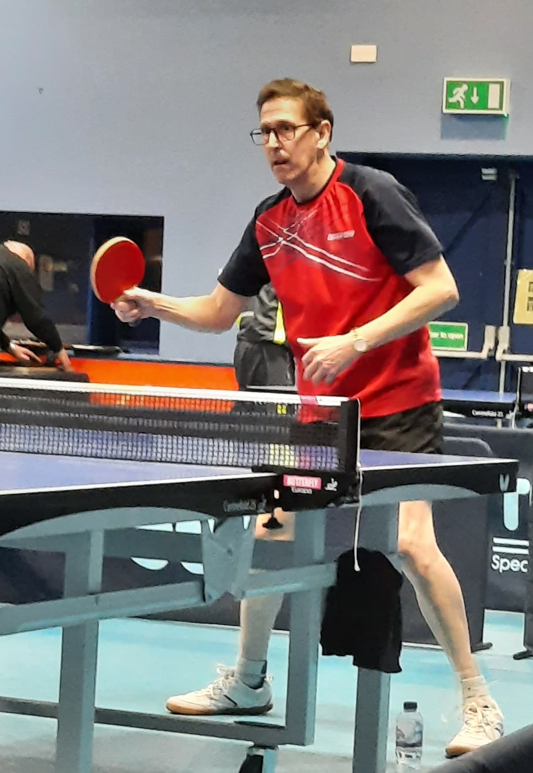 Bill, a member of Warboys Table Tennis Club